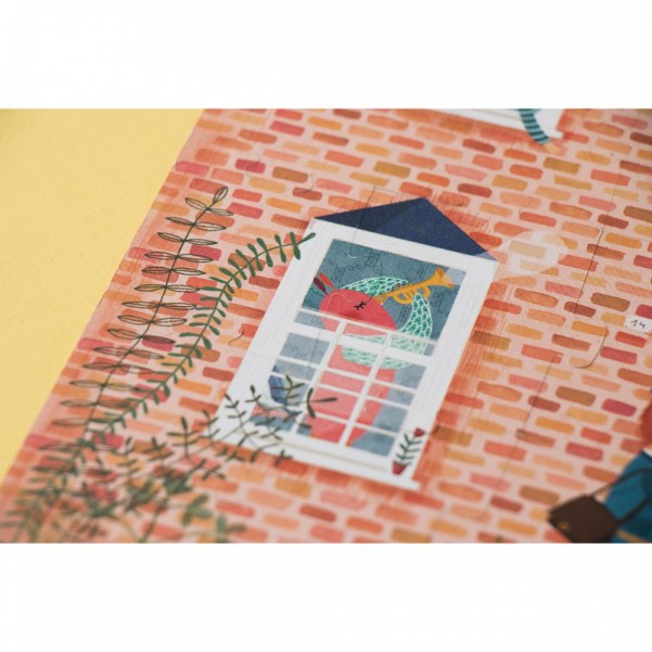 Welcome to my Home! - 36 pcs - Reversible Puzzle Londji