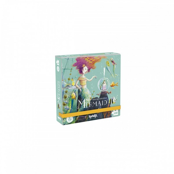 My Mermaid - 100 pcs - Pocket Puzzle - Londji