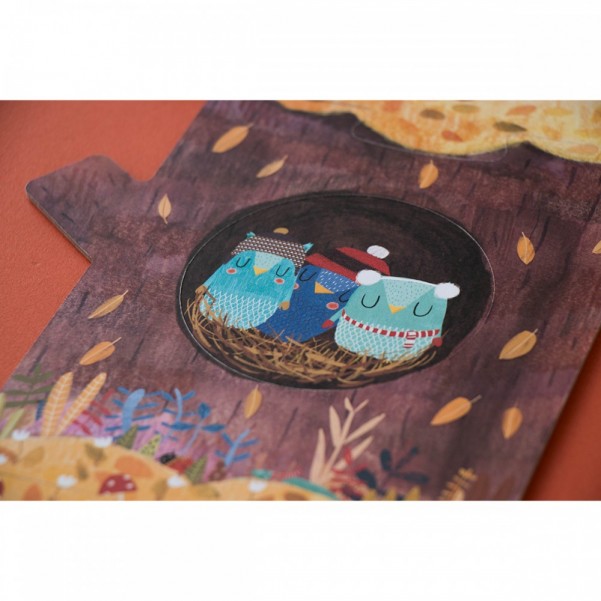 Mon Petit Pommier - 20 pcs - Insert and Reversible Puzzle - Londji