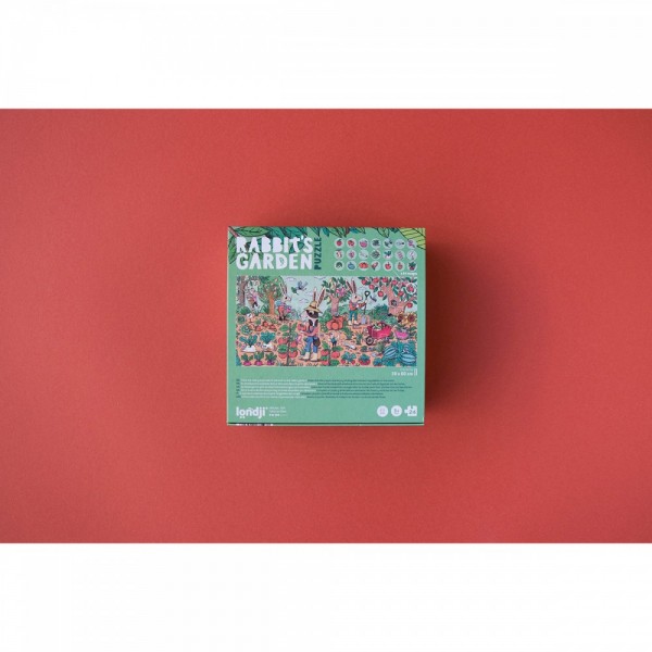 Rabbit's Garden - 24 pcs - Look and Find Puzzle - Londji