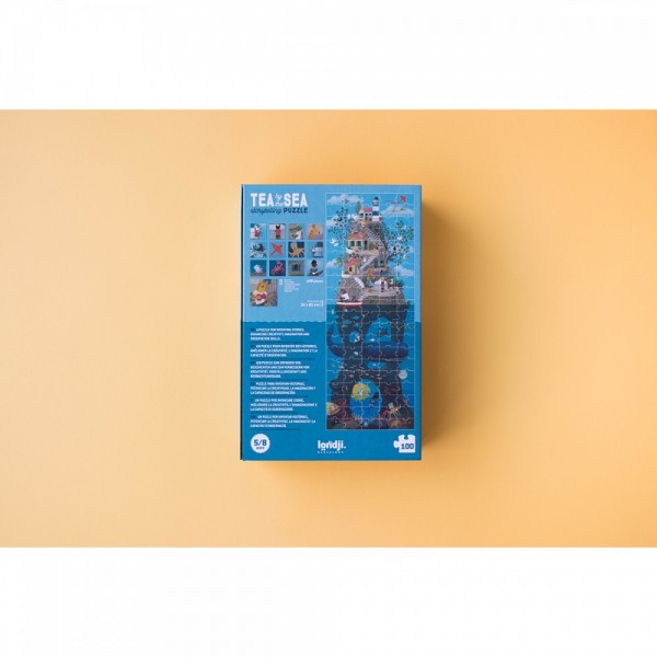 Tea by the Sea - 100 pcs - Storytelling Puzzle Londji