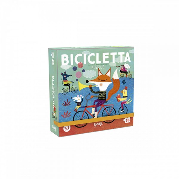 Bicicletta - 36 pcs - Bikes Puzzle - Londji