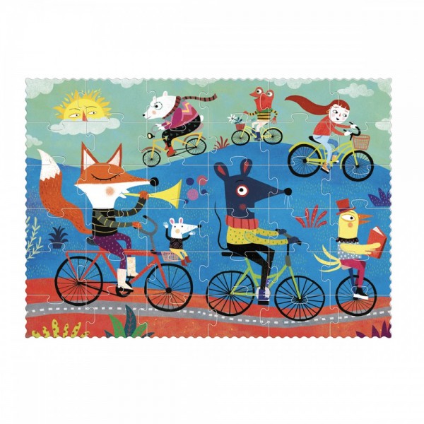 Bicicletta - 36 pcs - Bikes Puzzle - Londji