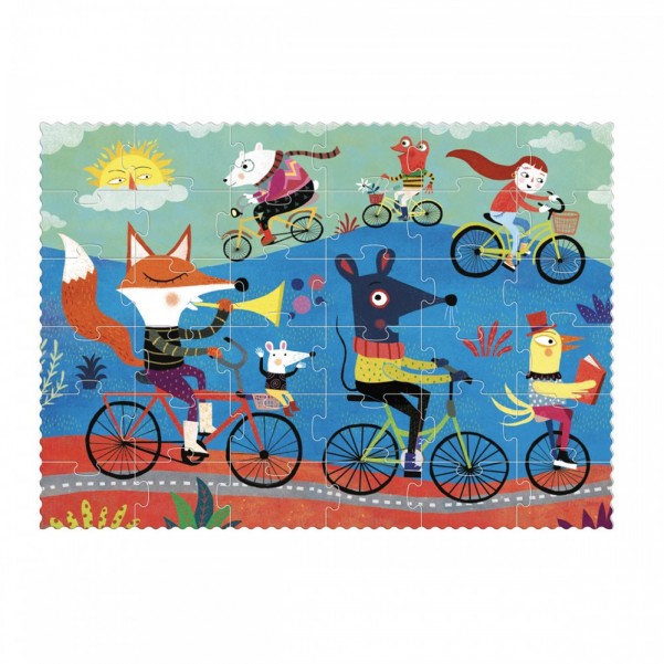 Bicicletta - 36 pcs - Bikes Puzzle - Londji