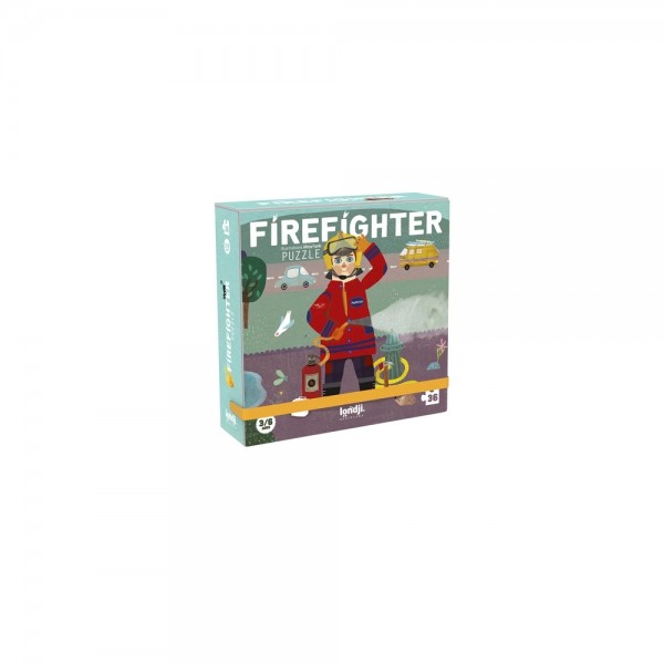Firefighter - 36 pcs - Jobs Puzzle - Londji
