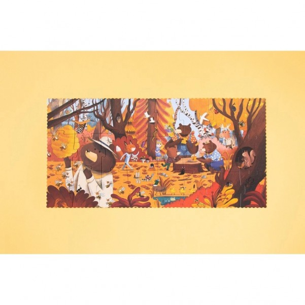 Bear's Forest - 24 pcs - Nature Observation Puzzle - Londji
