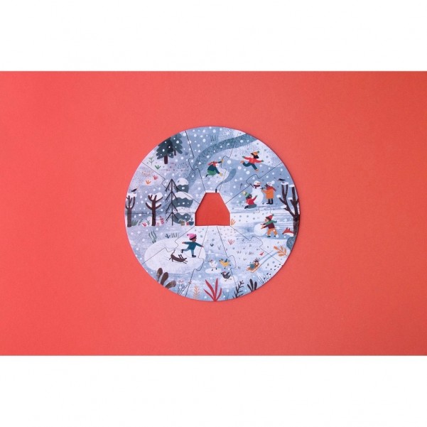 A Home for Nature - 4 x 10 pcs - Four Seasons Puzzle - Londji