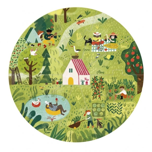 A Home for Nature - 4 x 10 pcs - Four Seasons Puzzle - Londji