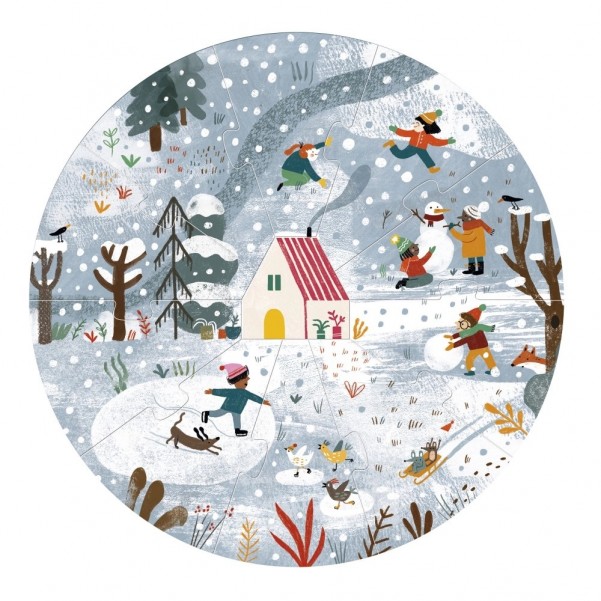 A Home for Nature - 4 x 10 pcs - Four Seasons Puzzle - Londji