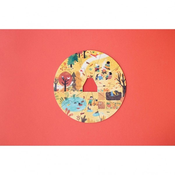 A Home for Nature - 4 x 10 pcs - Four Seasons Puzzle - Londji