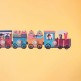 My Little Train - 10 x 3 pcs - Insert Puzzle Londji