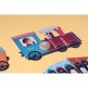 My Little Train - 10 x 3 pcs - Insert Puzzle Londji