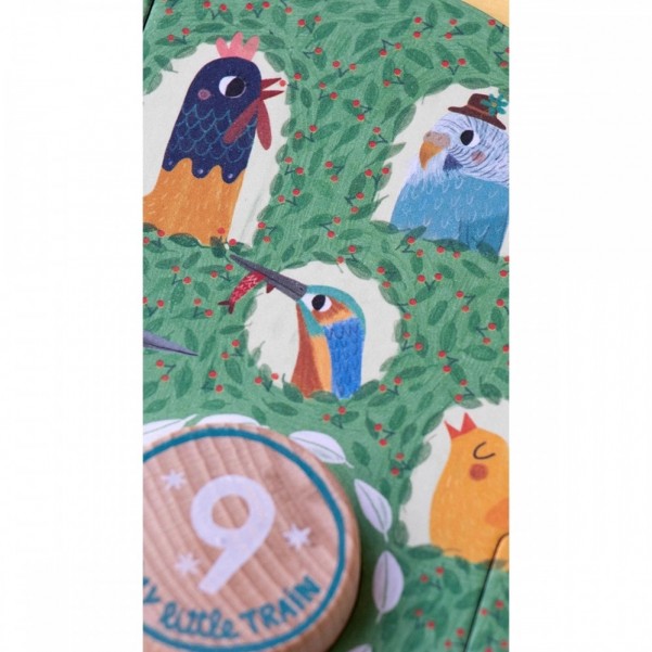 My Little Train - 10 x 3 pcs - Insert Puzzle Londji