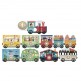 My Little Train - 10 x 3 pcs - Insert Puzzle Londji