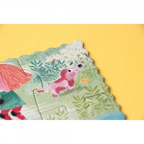 Cats and Dogs - Reversible Pocket Puzzle - Londji