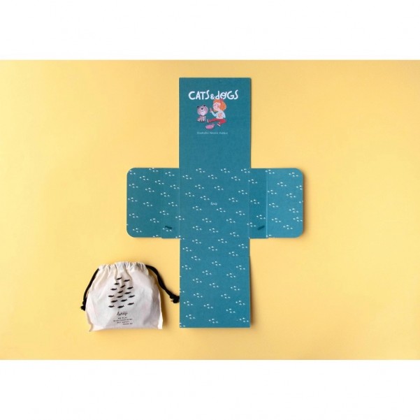 Cats and Dogs - Reversible Pocket Puzzle - Londji