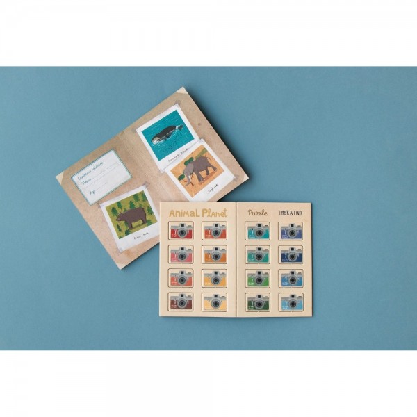 Animal Planet - 70 pcs - Look and Find Puzzle