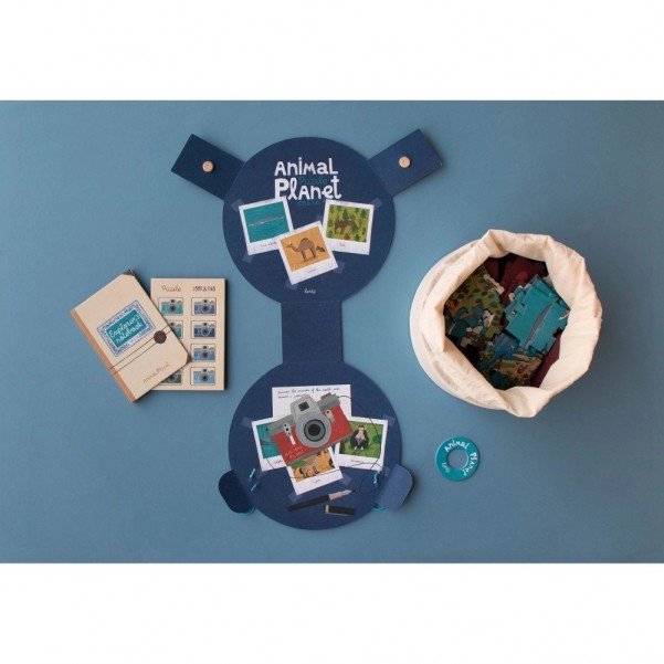 Animal Planet - 70 pcs - Look and Find Puzzle