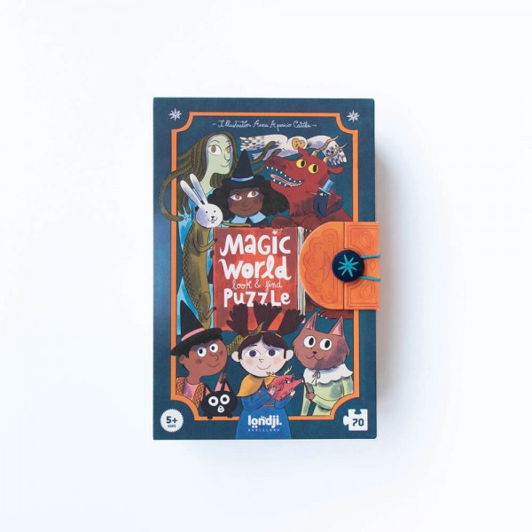 Magic World - 70 pcs - Look and Find Puzzle - Londji
