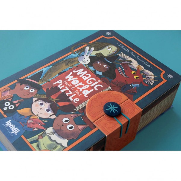 Magic World - 70 pcs - Look and Find Puzzle - Londji