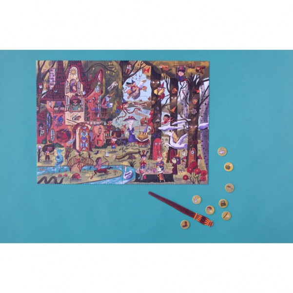 Magic World - 70 pcs - Look and Find Puzzle - Londji