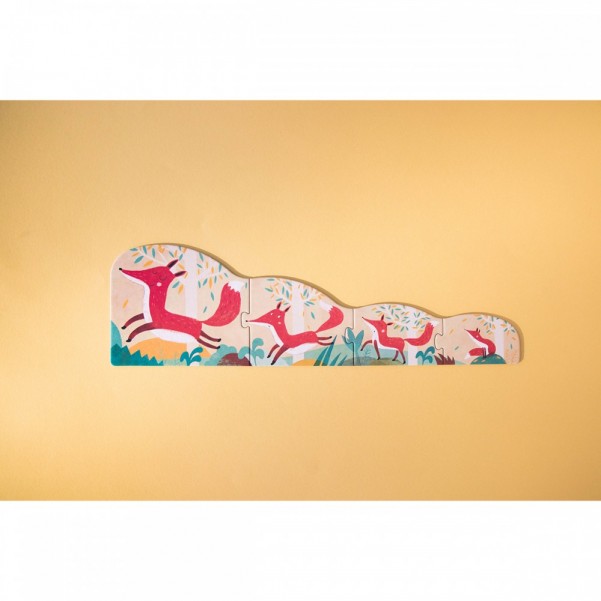 Look I'm Big - 5 x 4 pcs - From Big to Bigger Puzzle