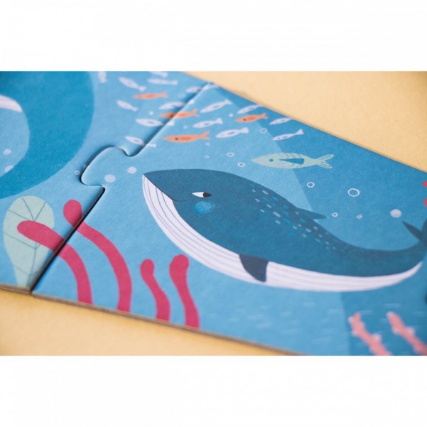 Look I'm Big - 5 x 4 pcs - From Big to Bigger Puzzle