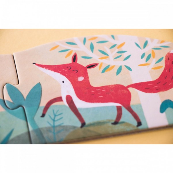 Look I'm Big - 5 x 4 pcs - From Big to Bigger Puzzle