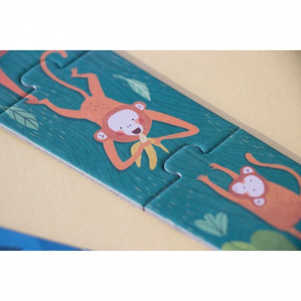 Look I'm Big - 5 x 4 pcs - From Big to Bigger Puzzle