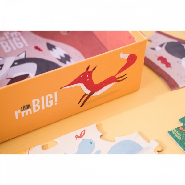 Look I'm Big - 5 x 4 pcs - From Big to Bigger Puzzle