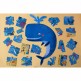 My Big Blue - 36 pcs - Shape Puzzle - Londji