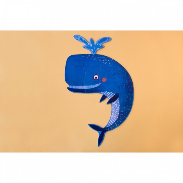 My Big Blue - 36 pcs - Shape Puzzle - Londji