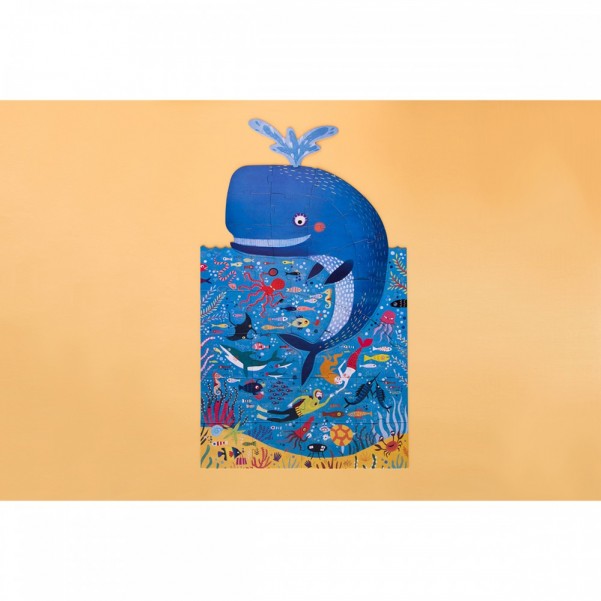 My Big Blue - 36 pcs - Shape Puzzle - Londji