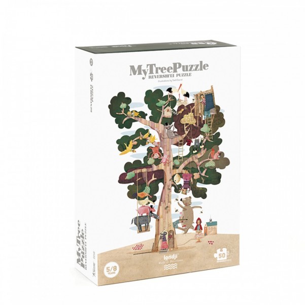 My Tree - 50 pcs - Reversible Puzzle - Londji