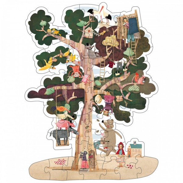 My Tree - 50 pcs - Reversible Puzzle - Londji