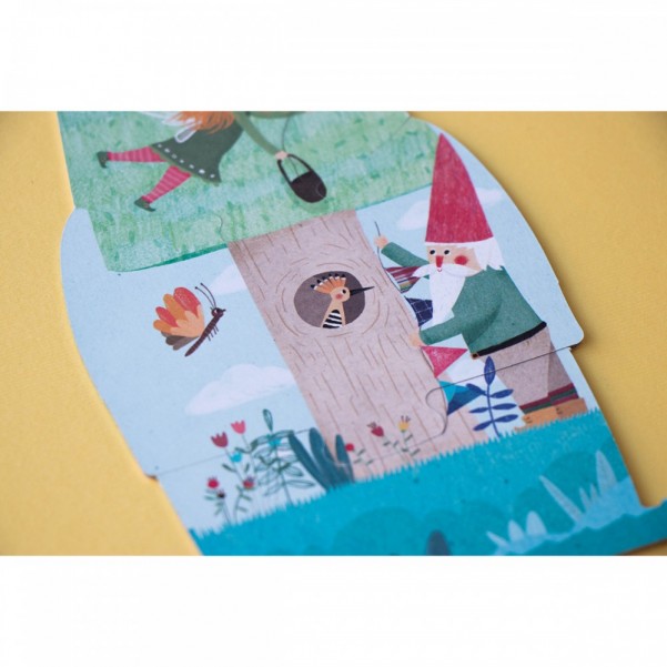 My Unicorn - 2+4+6+8+10 pcs - Progressive Puzzle - Londji