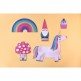 My Unicorn - 2+4+6+8+10 pcs - Progressive Puzzle - Londji