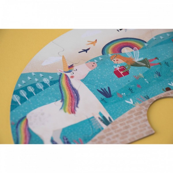 My Unicorn - 2+4+6+8+10 pcs - Progressive Puzzle - Londji