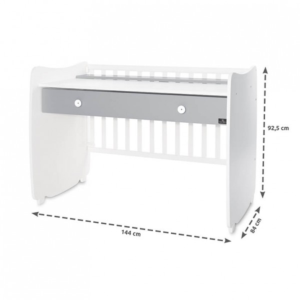 Κούνια Μωρού με ρύθμιση για λίκνισμα - DREAM NEW 70x140 - Lorelli ( σε διάφορα χρώματα)