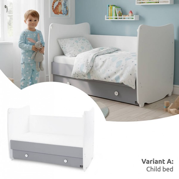 Κούνια Μωρού με ρύθμιση για λίκνισμα - DREAM NEW 70x140 - Lorelli ( σε διάφορα χρώματα)