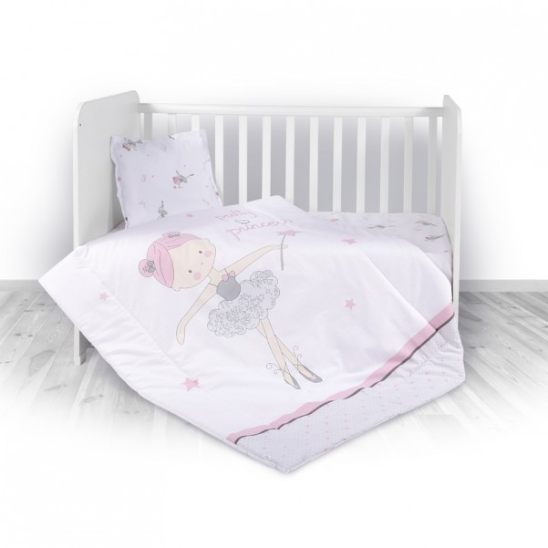 Σετ 4 τεμαχίων Προίκας Μωρού Ballet Pink Lorelli Bertoni 