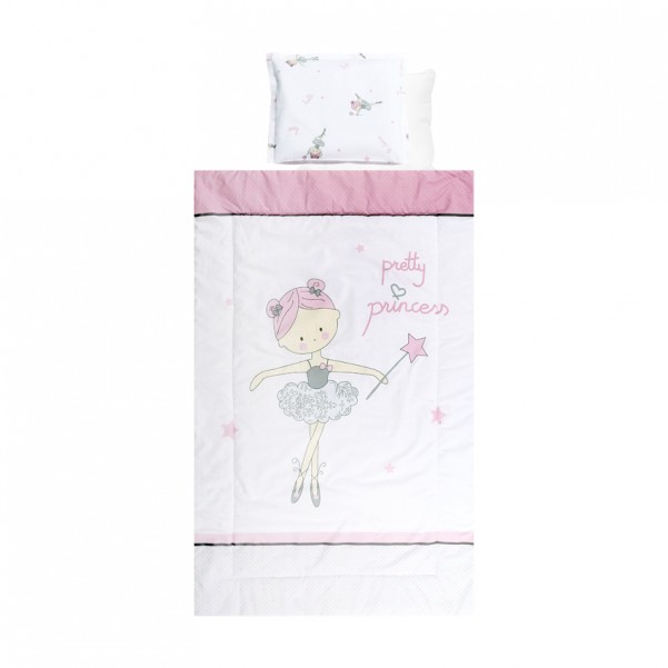 Σετ 4 τεμαχίων Προίκας Μωρού Ballet Pink Lorelli Bertoni 