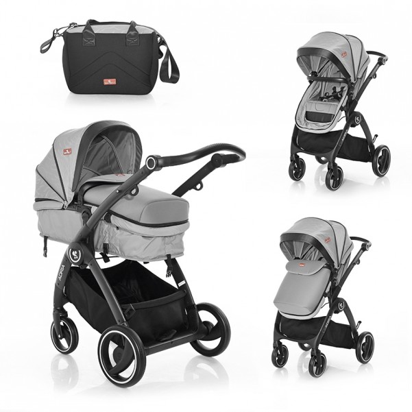 Lorelli- Καρότσι Adria Grey 2 σε 1