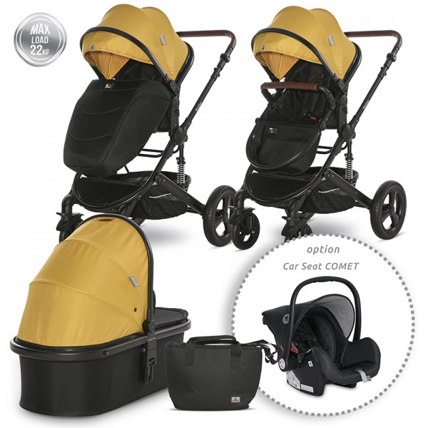 Πολυκαρότσι BOSTON 2 σε 1 Lorelli Lemon CURRY