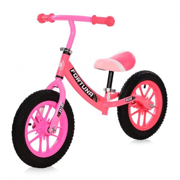 Lorelli- Ποδήλατο Ισορροπίας Fortuna Air Glowing-Light Pink (2-5ετών-30kgr max)