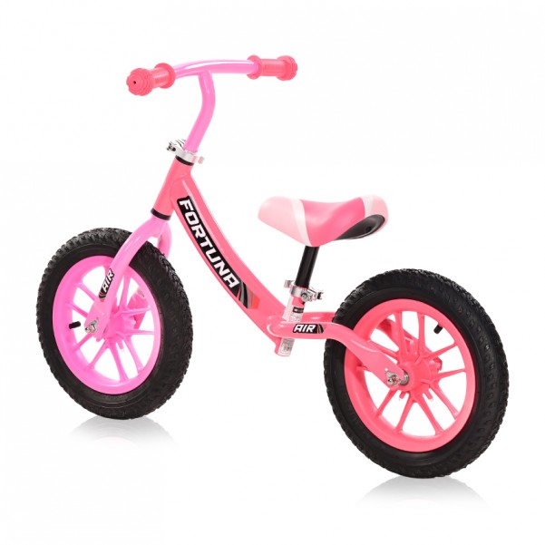 Lorelli- Ποδήλατο Ισορροπίας Fortuna Air Glowing-Light Pink (2-5ετών-30kgr max)