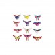 Easy Origami - Butterflies Ludattica