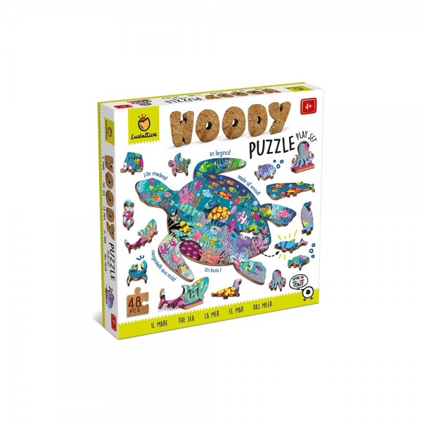 Woody Puzzle - The Sea - Ludattica