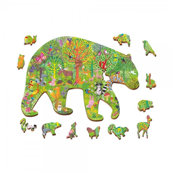 Woody Puzzle - The Forest - Ludattica