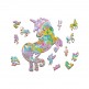 Woody Puzzle - The Enchanted Unicorns - Ludattica